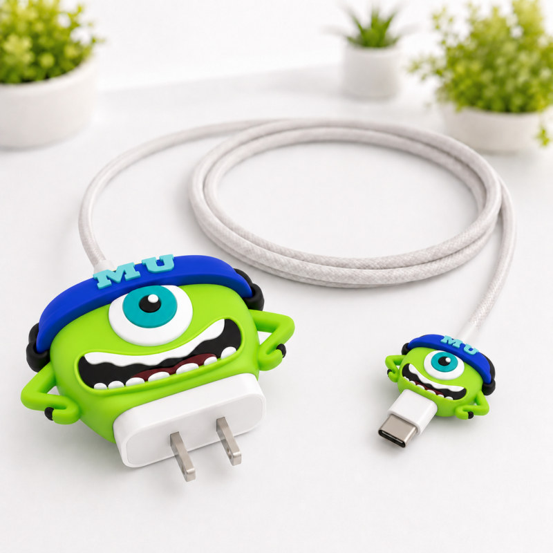 protector cargador mike wazowski