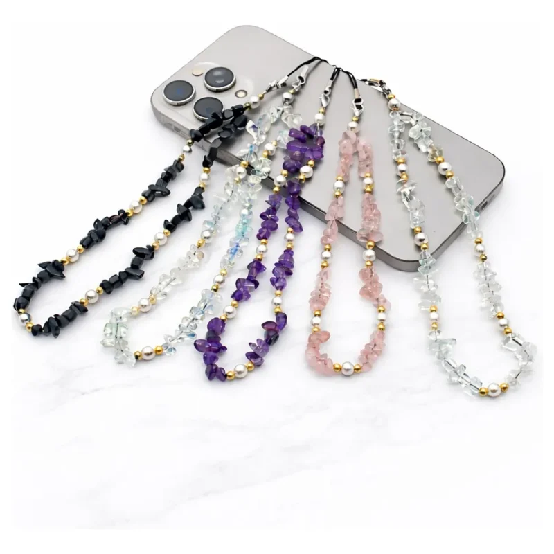 Correa Para Celular De Mano Con Piedras